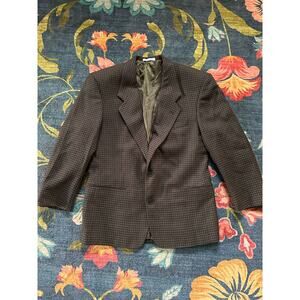 Authentic Vintage Yves Saint Laurent Men's Houndstooth Blazer/Jacket See Sizing